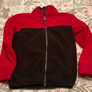 Like new boys full zip Nautica sweatshirt